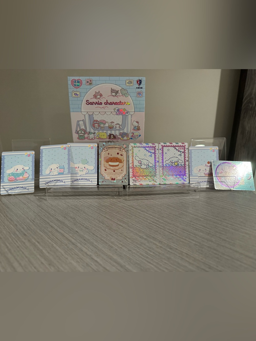 Sanrio Cinnamoroll Pastel Set of 8 Trading Cards